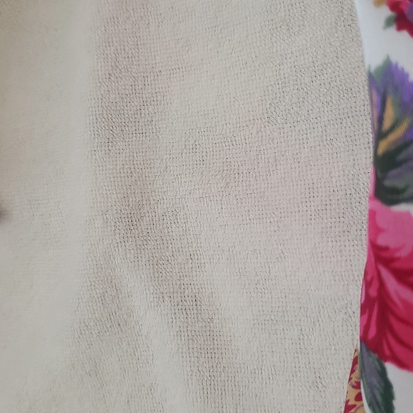 Cachet Gold Label Vintage 80's Silky Soft Paisley & Roses Robe - Picture 6 of 7